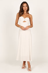Rosetta Dress - White